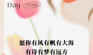 3.8女神节文案简短