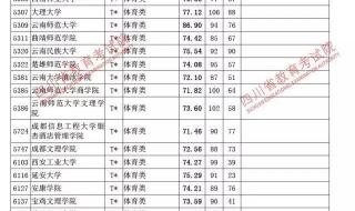 西南科技大学调档线